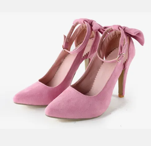 Bow Stiletto high heels