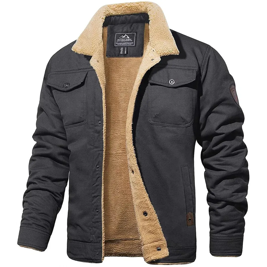 BRAITH™ Fleece Bomber Jacket