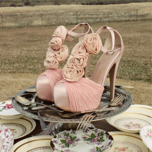 Bridal Bouquet Heels