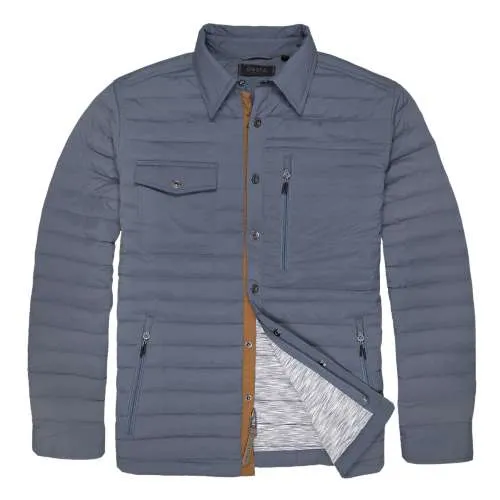 BRUCE PUFFER JACKET - BLUESTONE - D1497