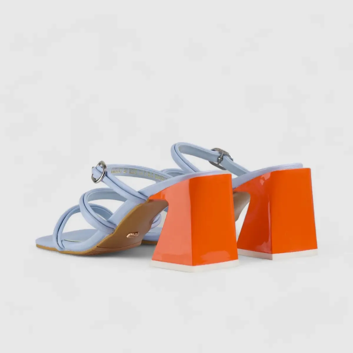 Bulbul Block Heel Sandal Blue CAR5017