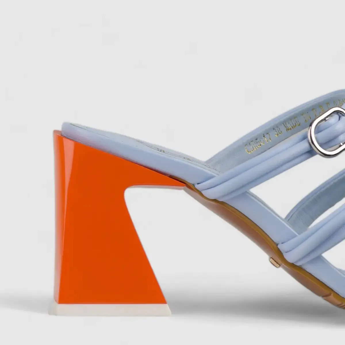 Bulbul Block Heel Sandal Blue CAR5017