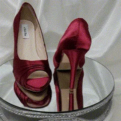 Burgundy Wedding Shoes - Burgundy Bridesmaids Shoes