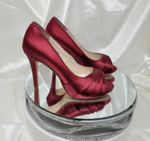 Burgundy Wedding Shoes - Burgundy Bridesmaids Shoes