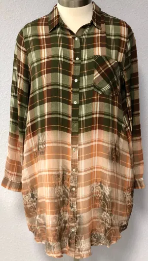 BUTTON SHIRT DRESS