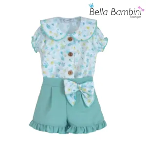 Calamaro Mint Short Set