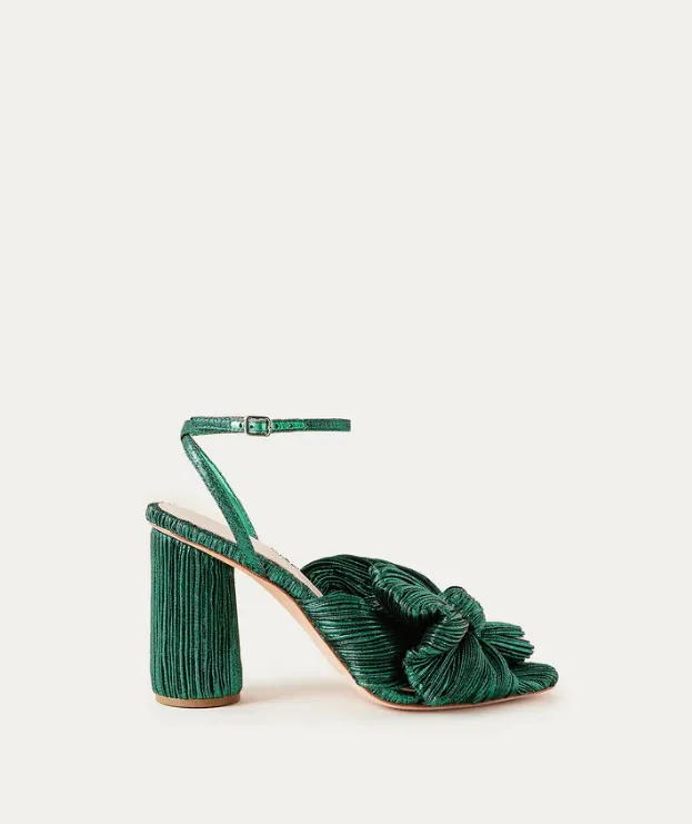 Camellia Bow Heel