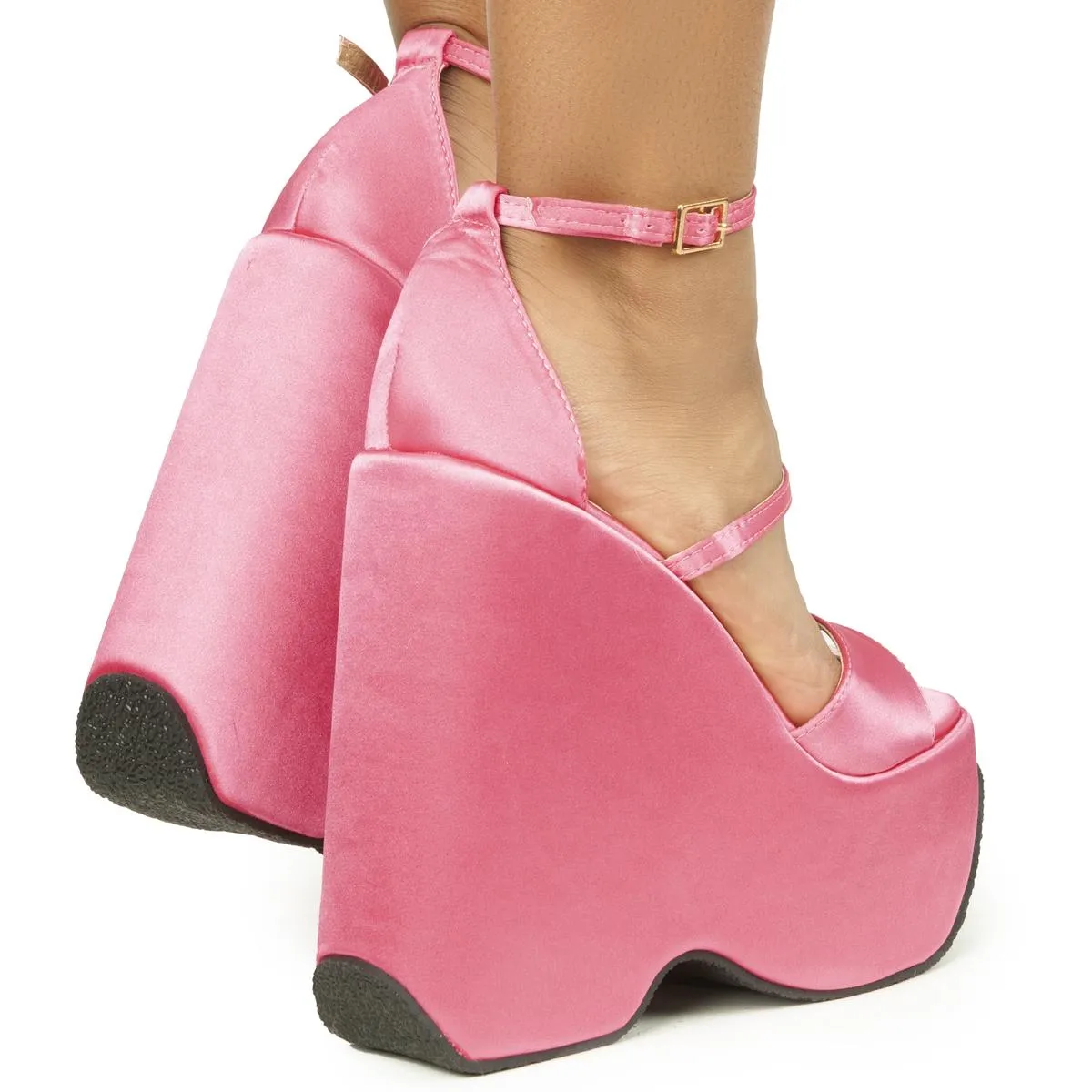 Carrio Chunky Platform Wedges