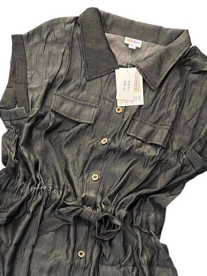 Chambray - Stacie - Solid Black