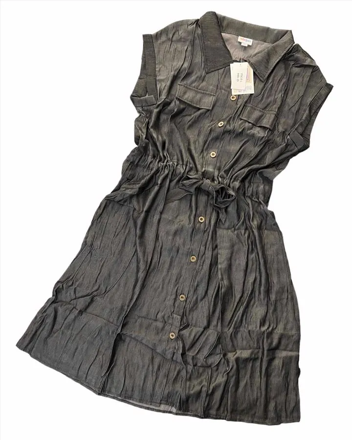 Chambray - Stacie - Solid Black