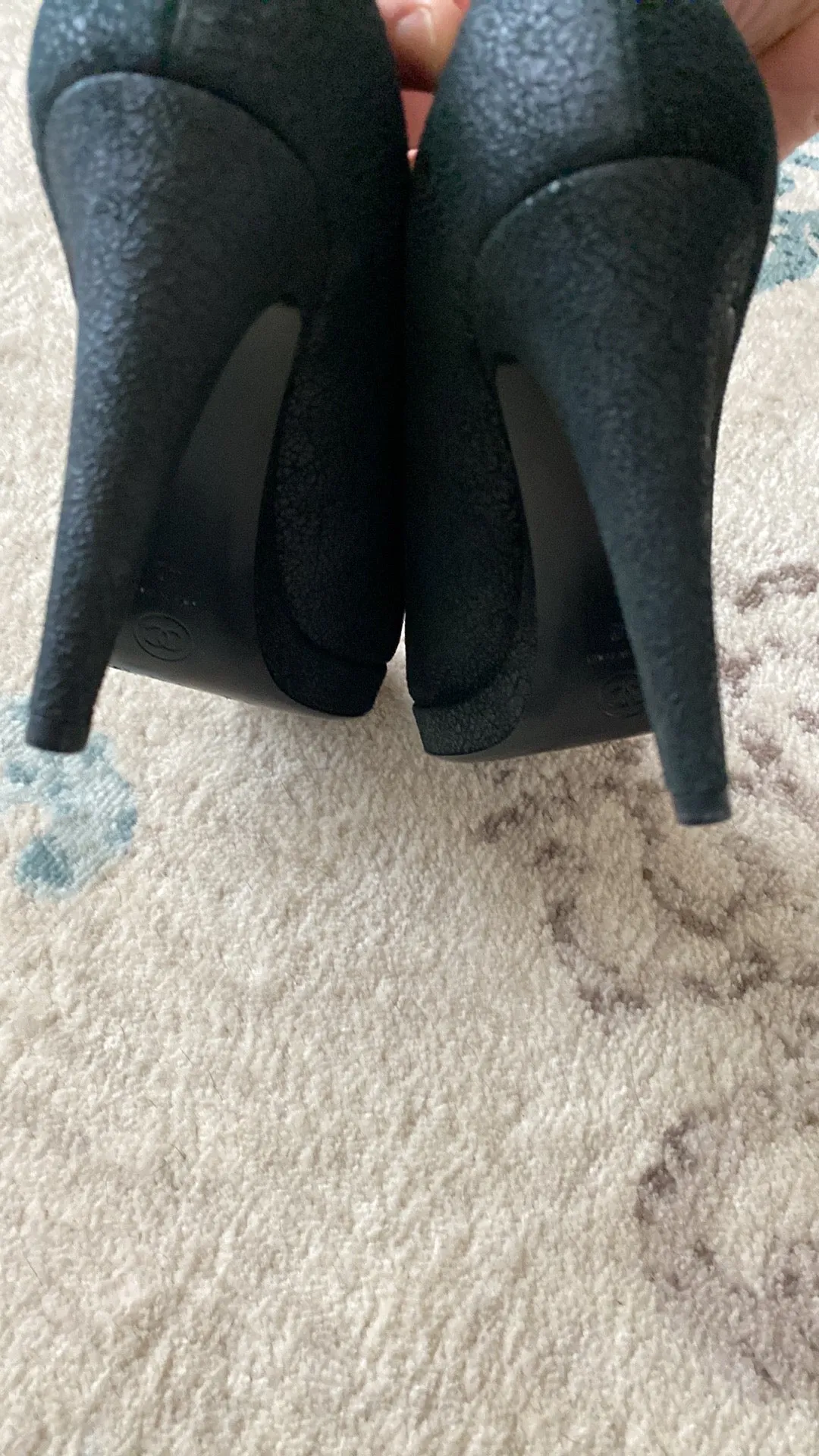 Chanel Interlocking CC Heels