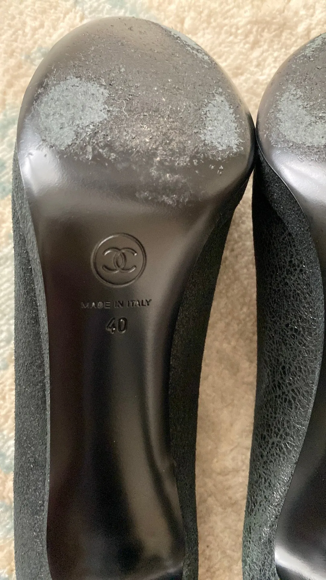Chanel Interlocking CC Heels