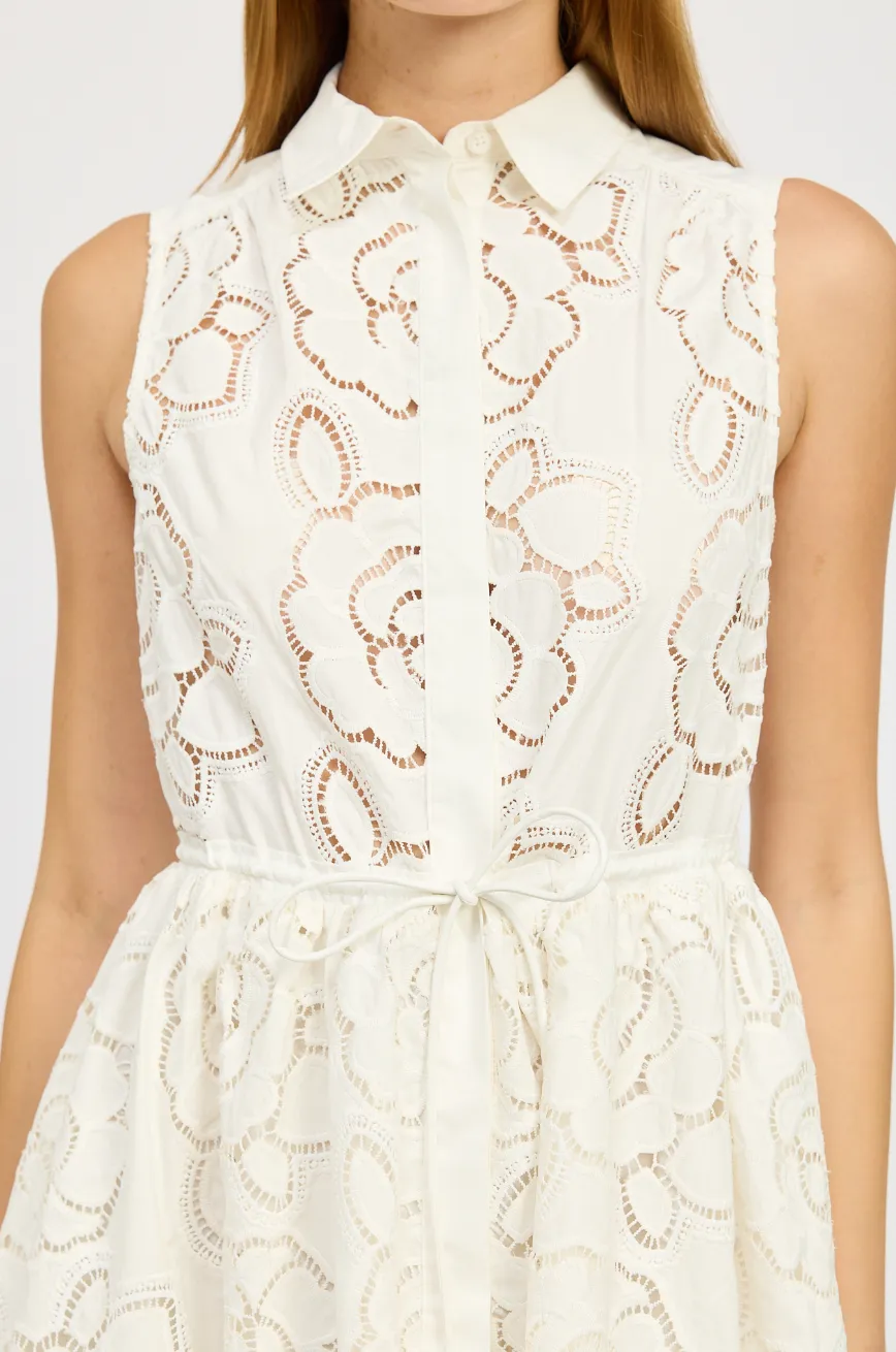 Chloe Belted Midi Dress