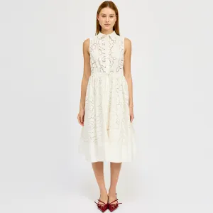Chloe Belted Midi Dress