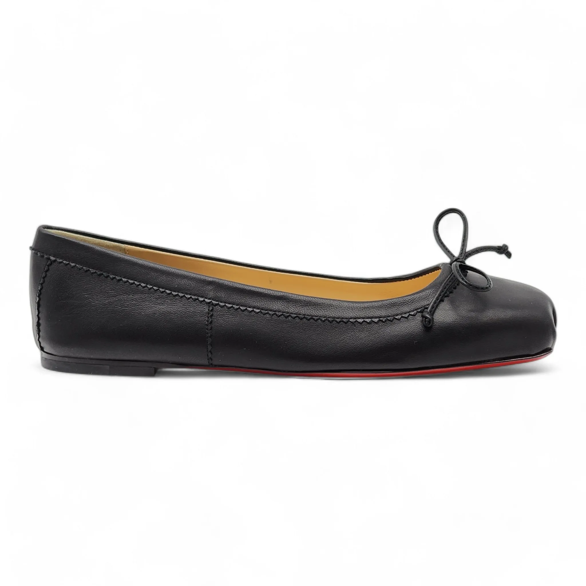 Christian Louboutin Mamadrague Ballet Flats - Leather - Black 34.5
