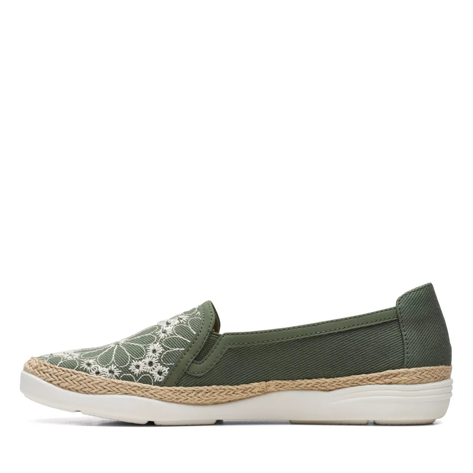Clarks Women's Elaina Harbor Pine Green 26171184