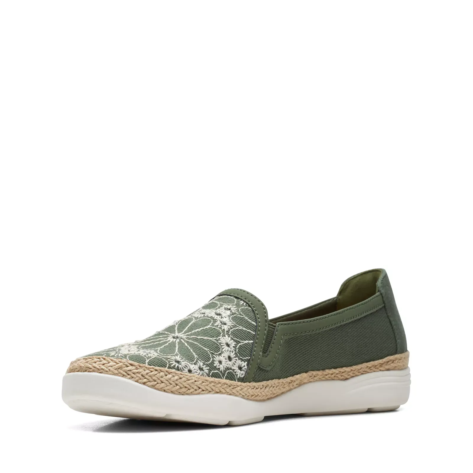 Clarks Women's Elaina Harbor Pine Green 26171184