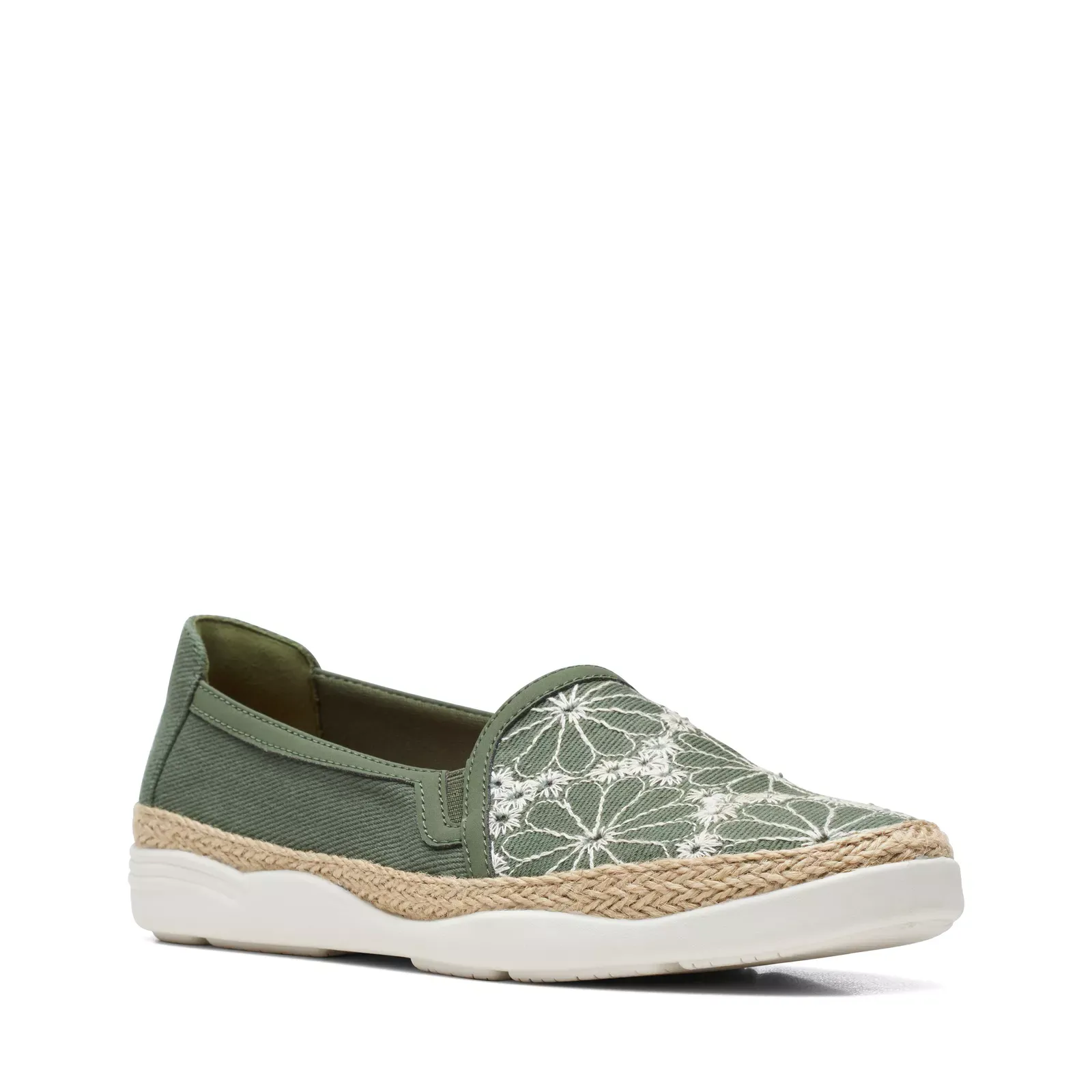 Clarks Women's Elaina Harbor Pine Green 26171184