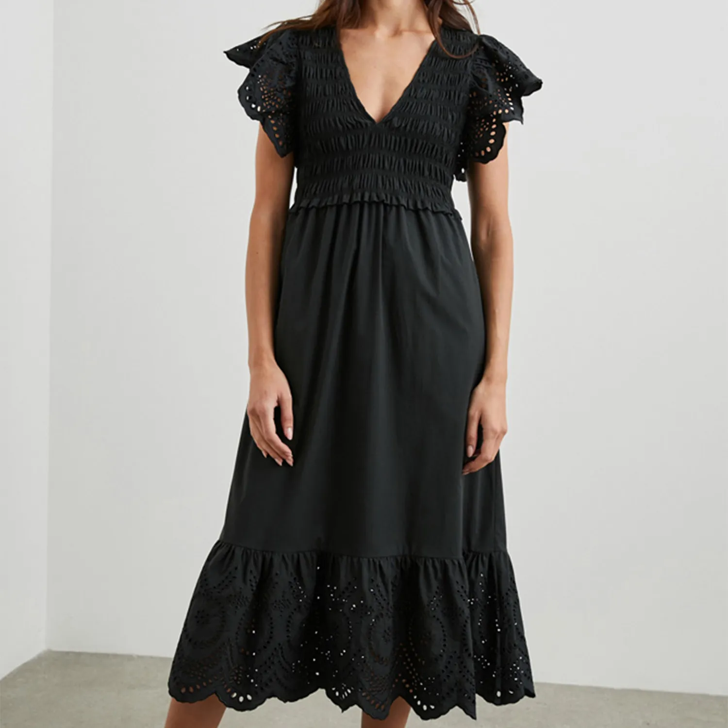 Clementine Cotton Midi Dress