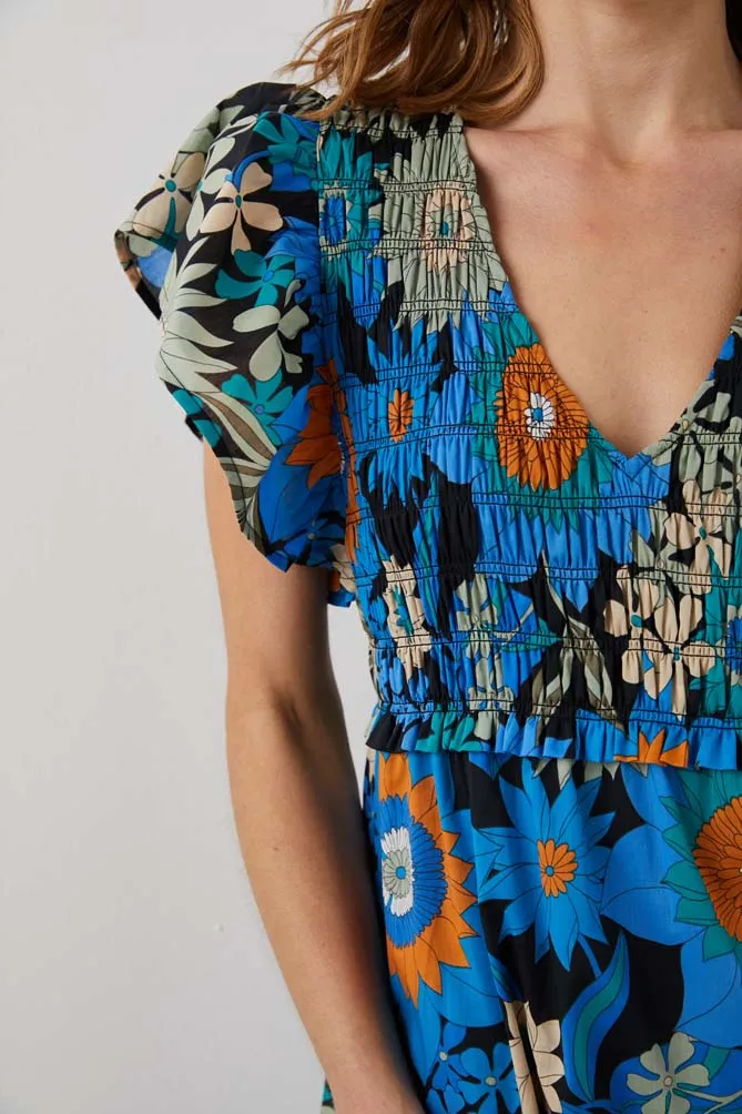 Clementine Cotton Midi Dress