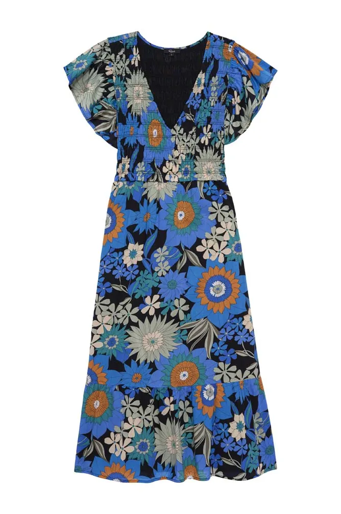 Clementine Cotton Midi Dress