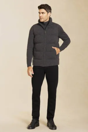 CODY CASHMERE PUFFER VEST