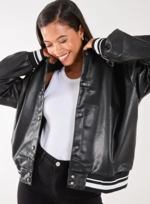 Collared Bomber Jacket