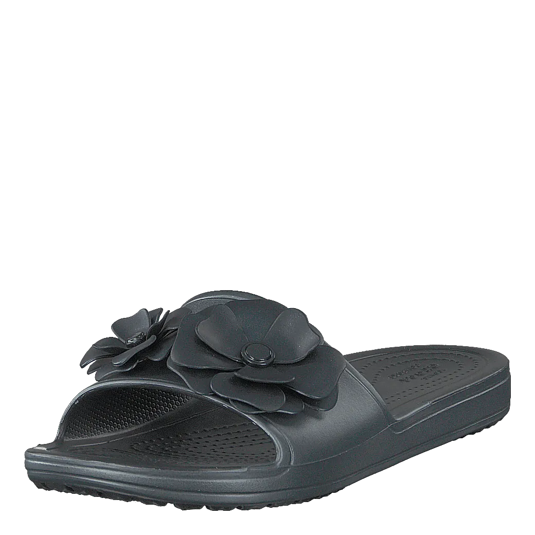 Crocs Sloane Vividblooms Sld W Black/black
