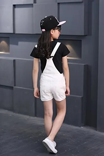 Cute Denim Jumpsuit for Girls