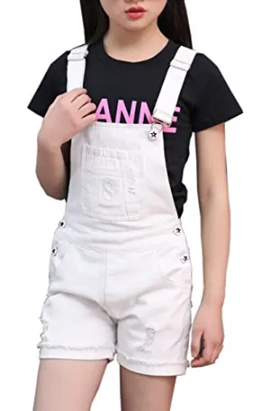 Cute Denim Jumpsuit for Girls