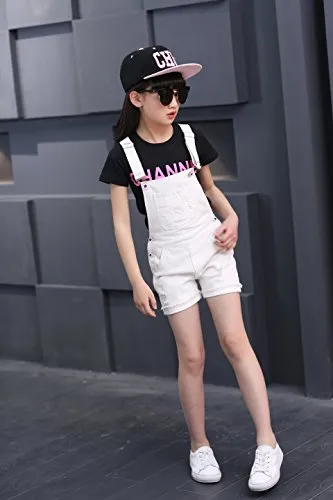 Cute Denim Jumpsuit for Girls