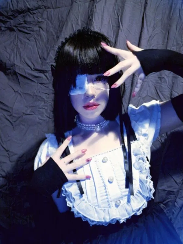 Dark Lolita dress shirt yc23777