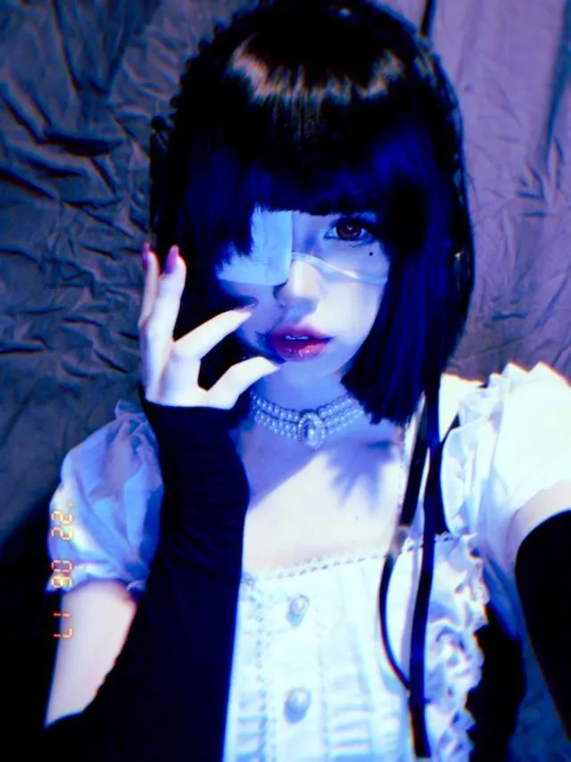 Dark Lolita dress shirt yc23777