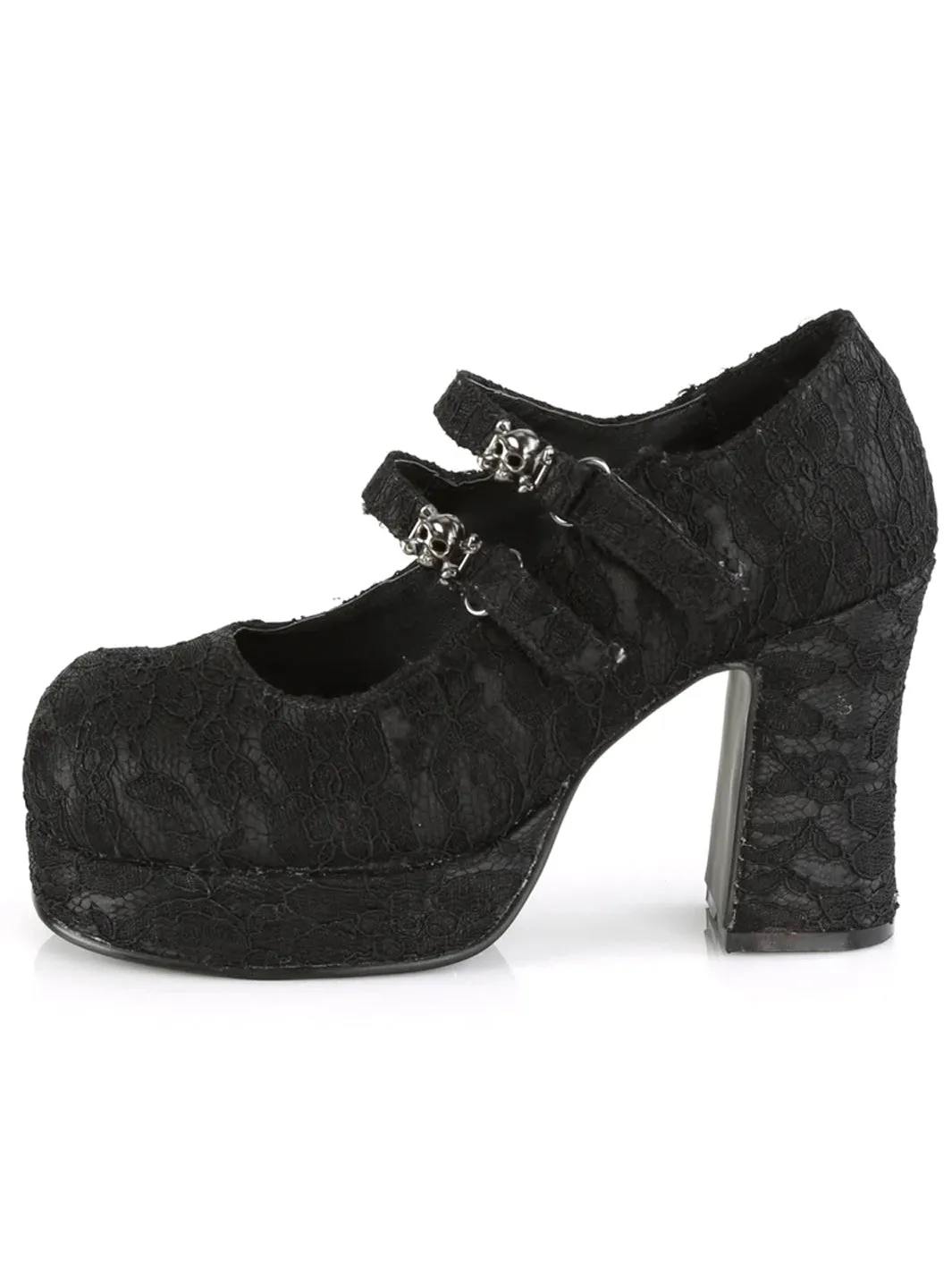 DEMONIA GOTHIKA-09 - BLACK SATIN LACE ✰ PRE ORDER ✰