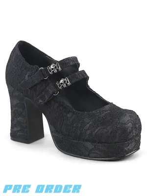 DEMONIA GOTHIKA-09 - BLACK SATIN LACE ✰ PRE ORDER ✰