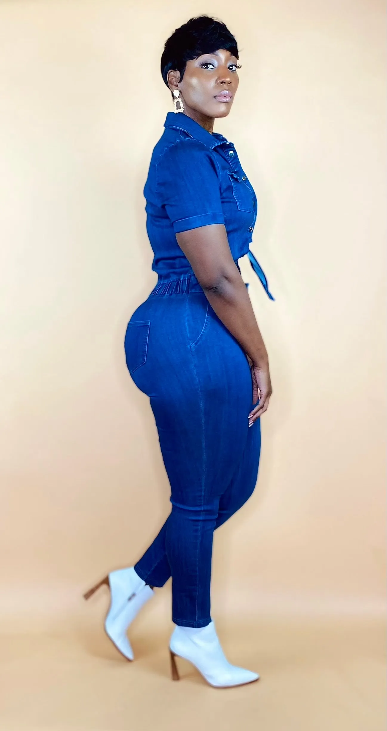 Denim Jumpsuit