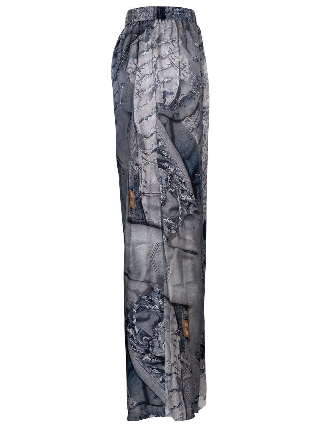 Denim Print Pyjama Pants
