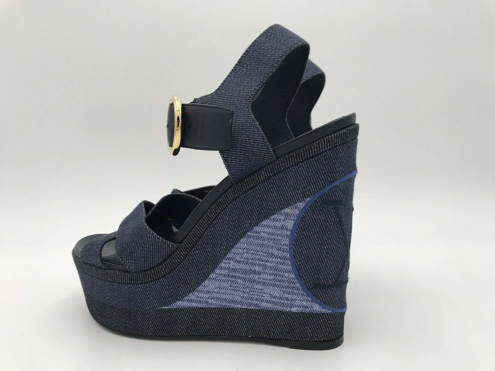 Denim Shore Wedge Sandal