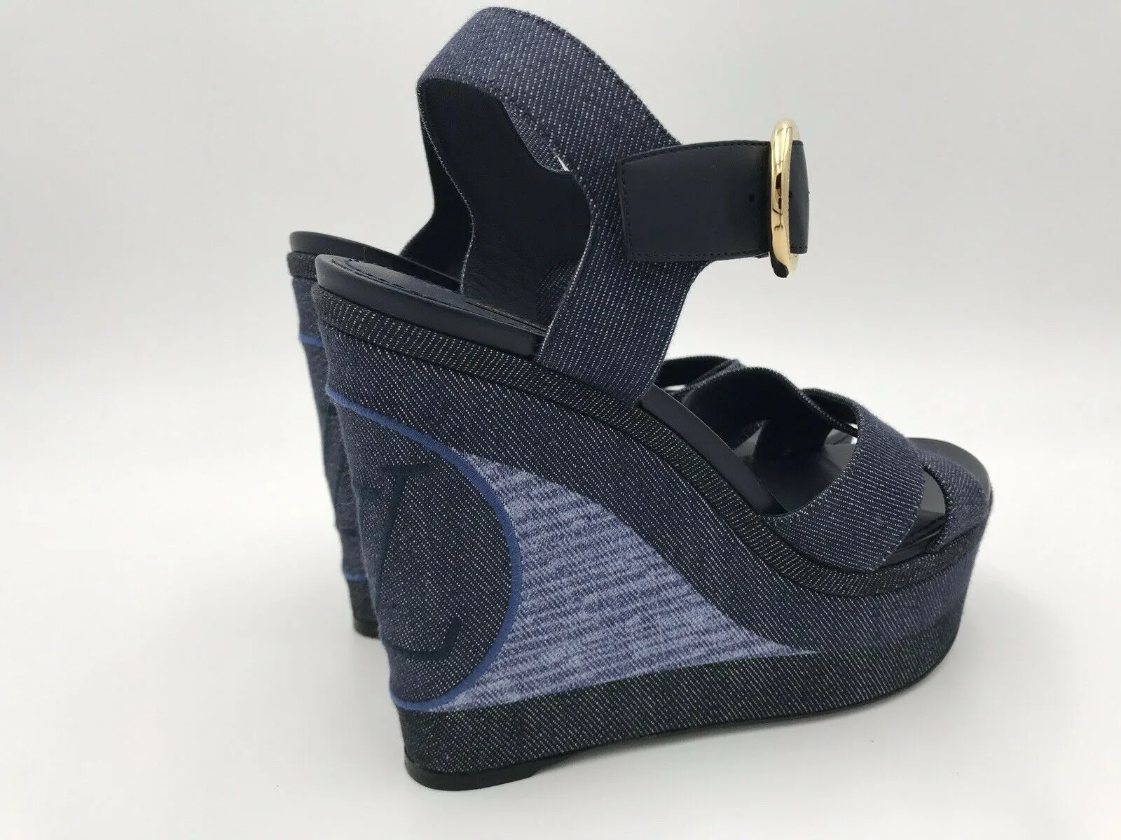 Denim Shore Wedge Sandal