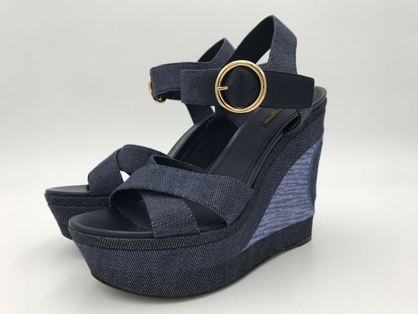 Denim Shore Wedge Sandal