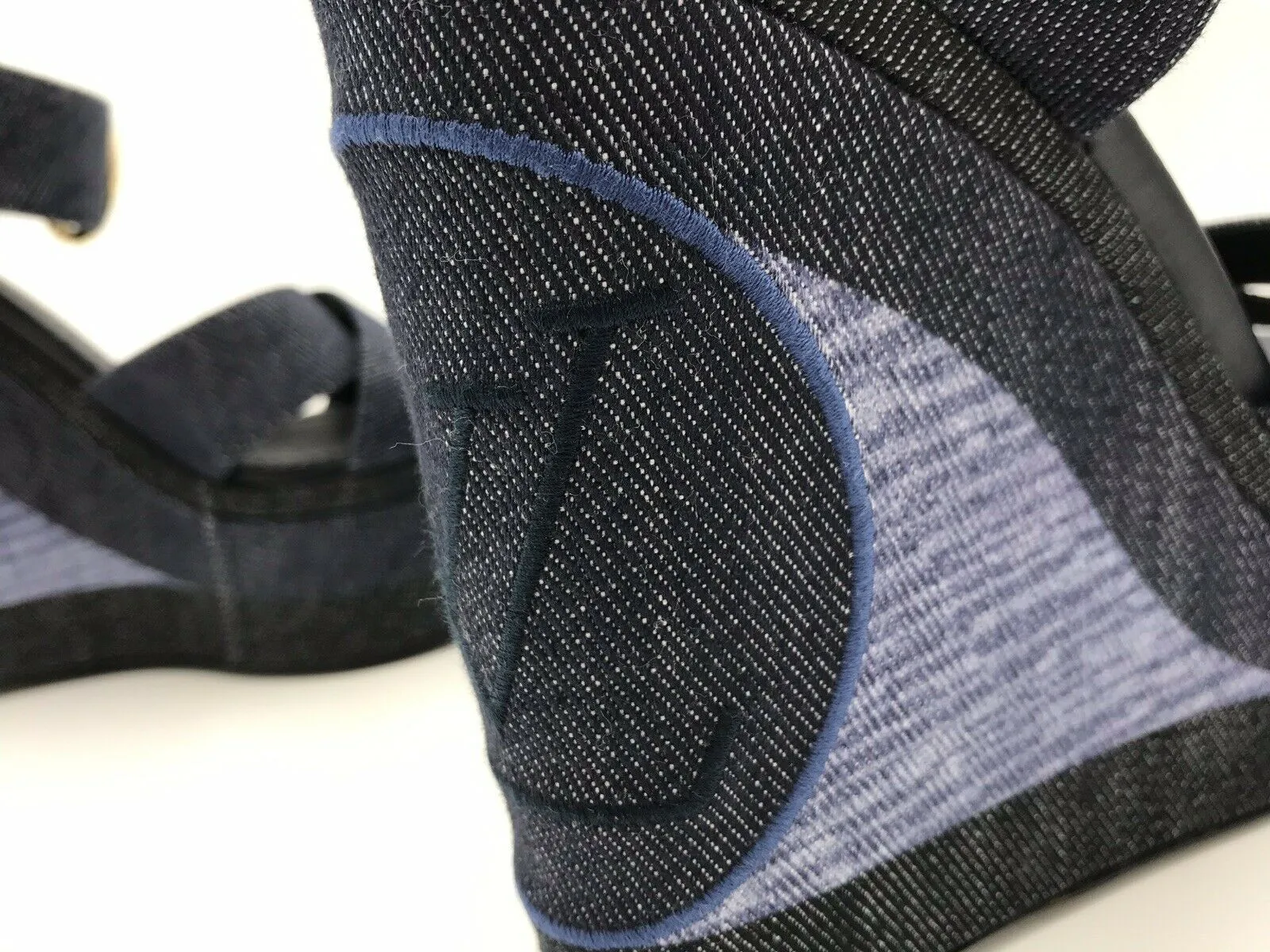 Denim Shore Wedge Sandal