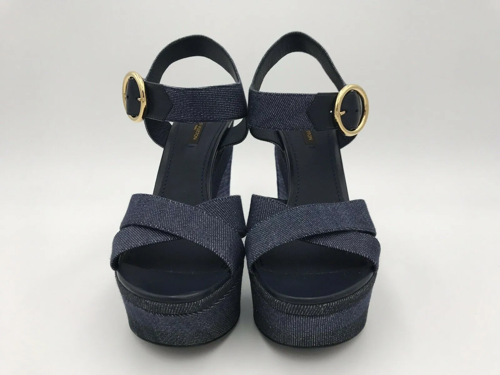 Denim Shore Wedge Sandal