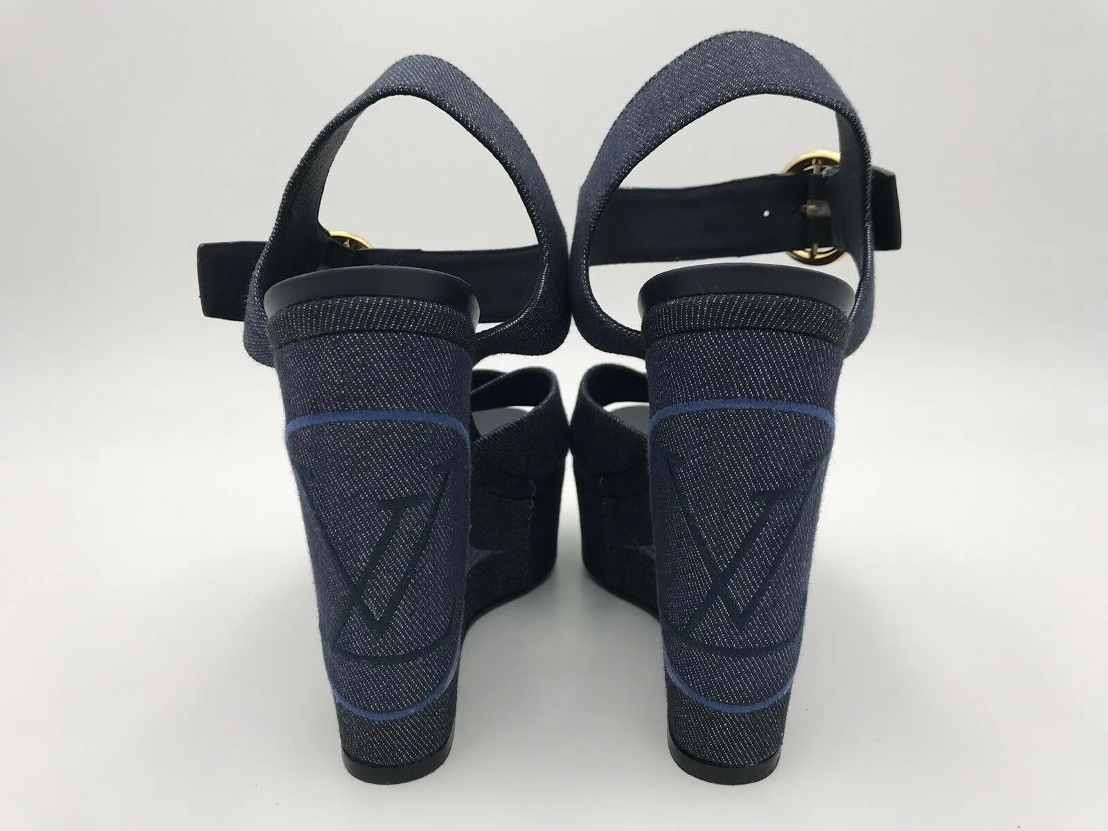 Denim Shore Wedge Sandal
