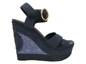 Denim Shore Wedge Sandal