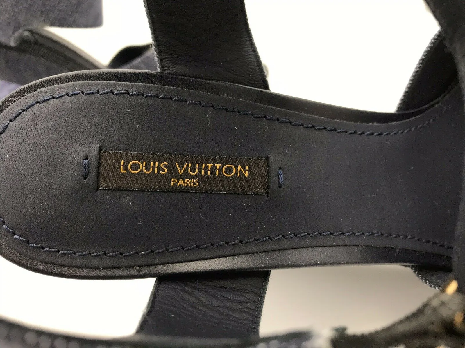 Denim Shore Wedge Sandal