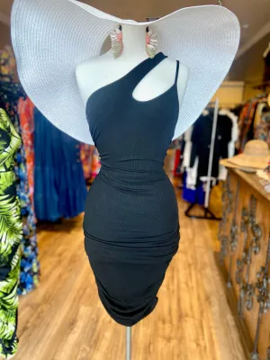 Different Strap Scrunge Dress FINAL SALE