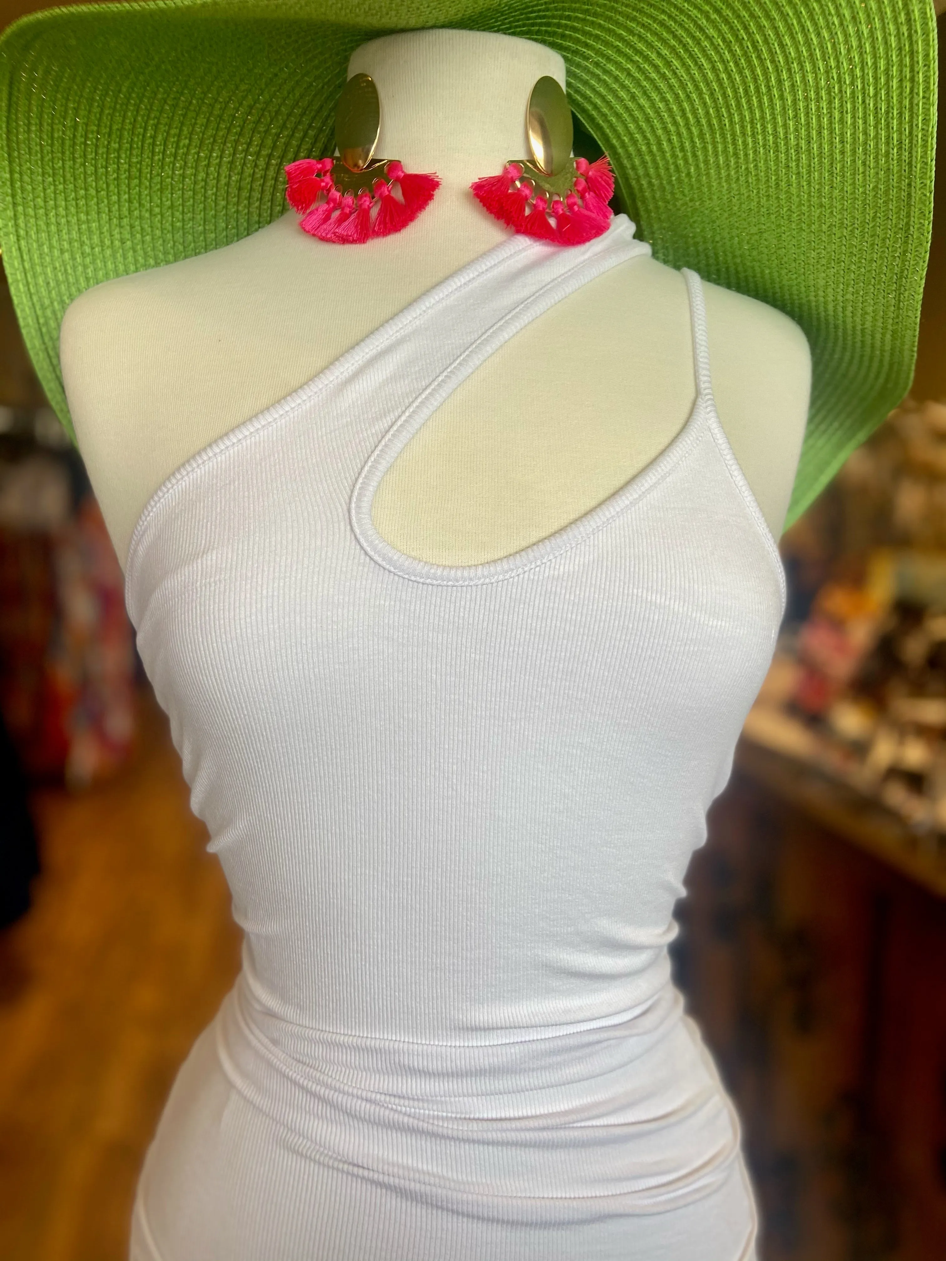 Different Strap Scrunge Dress FINAL SALE