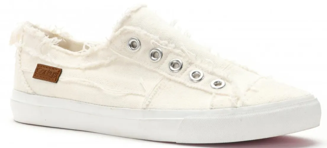 Distressed Slip-On Sneaker
