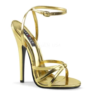 DOMINA-108  Gold Metallic Pu