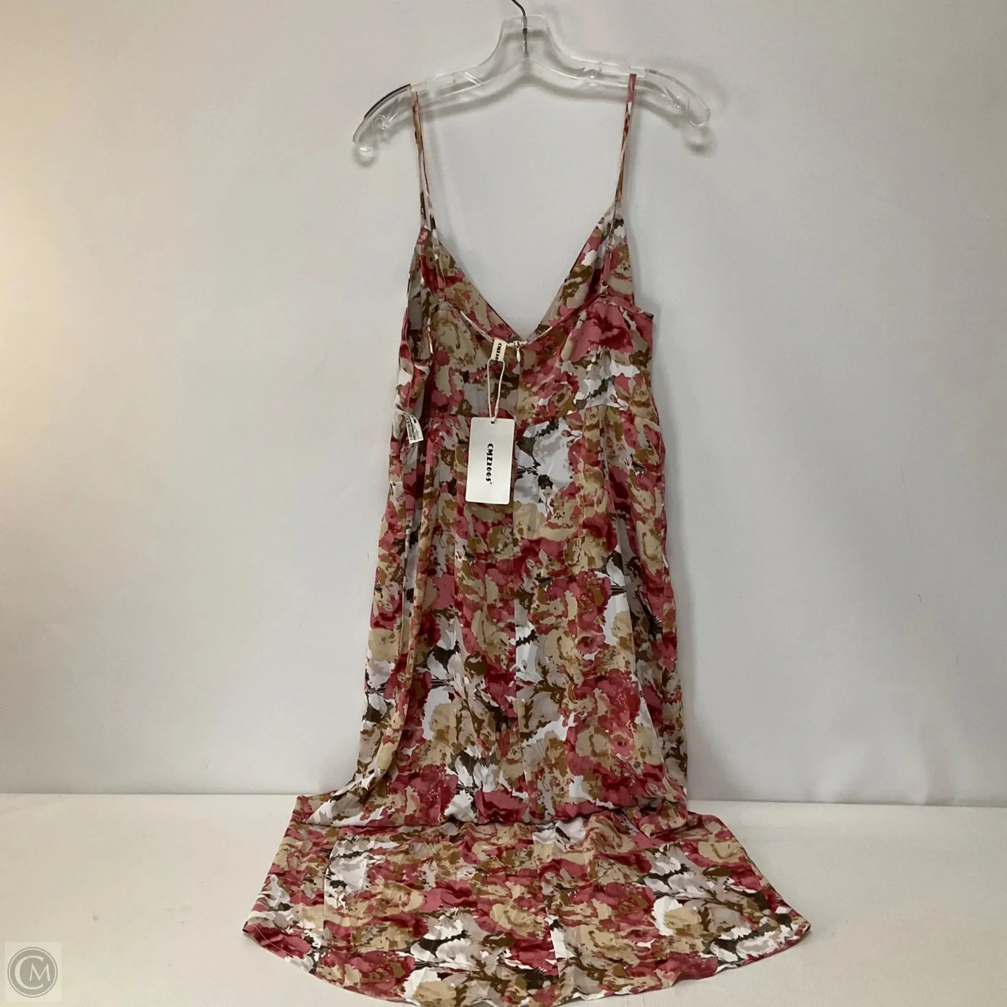 Dress Casual Midi By Cme In Floral Print, Size: Xl